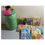 Vintage Plush Calendar and Classic Soft Cover Books