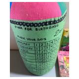 Vintage Plush Calendar and Classic Soft Cover Books