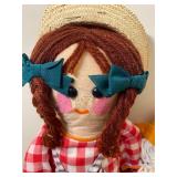 Vintage Country Style Dolls, Large One is Approx 22", Smalls (3) are Approx 16"
