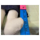 Vintage Country Style Dolls, Large One is Approx 22", Smalls (3) are Approx 16"