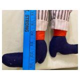 Vintage Country Style Dolls, Large One is Approx 22", Smalls (3) are Approx 16"