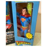 Vintage Superman Figures, Both New in Packages