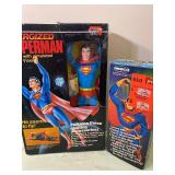 Vintage Superman Figures, Both New in Packages