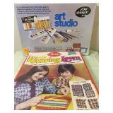 Art Studio and Weaving Loom, Both Sealed
