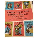 1959 Sabbath Rhymes Coloring Book, Bible Stories and More! All New or Like New Condition