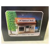 Wooden 1st National Bank Musical Bank, Please Read Description