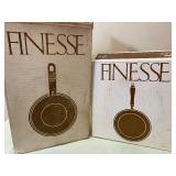 GHC Finesse Enamel Cast Iron Pans, Both New In Boxes