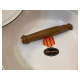 Descoware Enamel Cast Iron Pan w/ Lid, Flame Red, Both New In Boxes