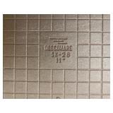 Descoware Enamel Cast Iron Pan w/ Lid, Flame Red, Both New In Boxes