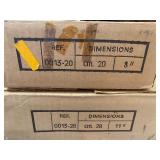 Le Creuset Enameled Cast Iron US 8" and 11" Casserole Dishes, w/ Box