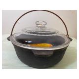 Vintage Wagner Boston Beanery, 2 qt Bean Pot w/ Lid, Handle and Box