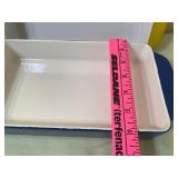 Copco Cast Iron Enamel Casserole Dishes, Both New