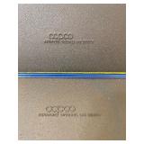 Copco Cast Iron Enamel Casserole Dishes, Both New