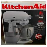 KitchenAid Empire Red 4 1/2 Qt Super Power 300 Watt Mixer, New in Sealed Box