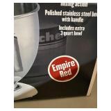 KitchenAid Empire Red 4 1/2 Qt Super Power 300 Watt Mixer, New in Sealed Box