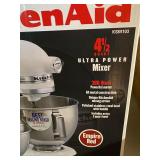 KitchenAid Empire Red 4 1/2 Qt Super Power 300 Watt Mixer, New in Sealed Box