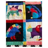 Wild Things Crib Throw Blanket, New Condition