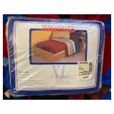 Quilted Shams (2) and New Set of Twin XL Sheets