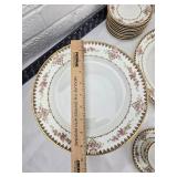 Haviland Limoges Pink Floral Tea Set