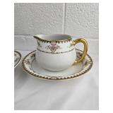 Haviland Limoges Pink Floral Tea Set