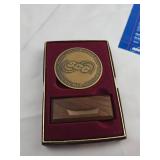 Southwestern Bell Telecommunications Medal with Display Stand