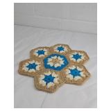 Handmade Floral Star Hot Pad