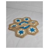 Handmade Floral Star Hot Pad