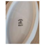 Decorative Grape Pattern Serving Dish