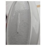 Floral Decorated Porcelain Relish Dish