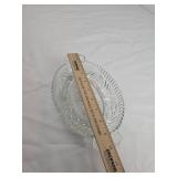 Cut Glass Divided Relish Dish