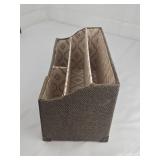 Burlap Desktop File Organizer