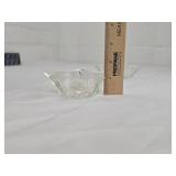 Star Shaped Clear Glass Candle Holders