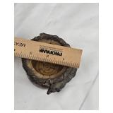 Black Bear Tree Bark Candle Holder