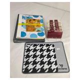 Office Supply Bundle - Notebook, Address Organizer & Mouse Pad