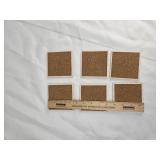 Coffee Theme Ceramic Coaster Set