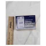 Optimus 3-Band Equalizer Stereo Amplified Listener