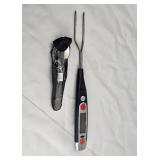 Digital Kitchen BBQ Tongs with LCD Display