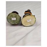 Harvest Bear Farmer Figurines