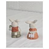 Bunny figurines