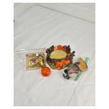 Fall Harvest Halloween Decoration Set