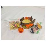 Fall Harvest Halloween Decoration Set