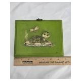 Green Wooden Turtle Wall Plaque
