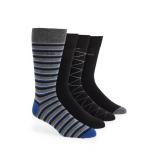 Calvin Klein Men s Multi-Pattern Assorted Dress Crew Socks 4-Pk Multi-Size 7-12