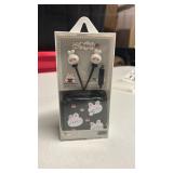 Cute Rabbit Earbuds for Kids, Kid Size Wired Earbud & in-Ear Headphones with Microphone and Lovely Earphones Storage Case Gifts for School Girls and Boys