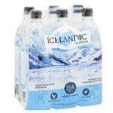 Icelandic Glacial Natural Spring Alkaline Water  1 Liter (6 Count) 33.81 Fl Oz (Pack of 6)