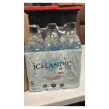 Icelandic Glacial Natural Spring Alkaline Water  1 Liter (6 Count) 33.81 Fl Oz (Pack of 6)