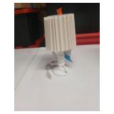 Mini Stick Table Lamp with Pleated Shade White - Room Essentialsâ¢