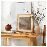 Oval Table Lamp with Pleated Shade (Includes LED Light Bulb) Red - Thresholdâ¢ designed with Studio McGee