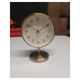 Brass Pedestal Table Clock Antique Finish - Hearth & Handâ¢ with Magnolia