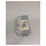 Fitted Play Yard Jersey Sheet - Cloud Islandâ¢ Chevron/Gray 2pk